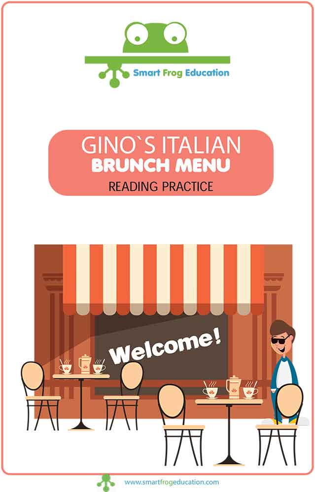 Gino's Italian -  Reading Practice