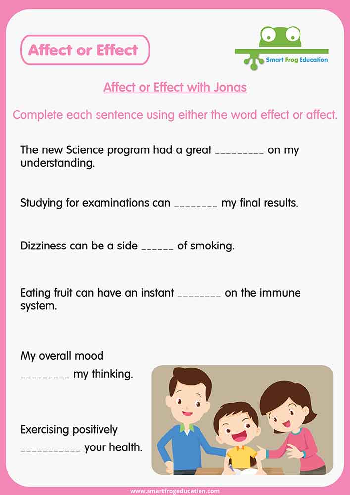 Affect or Effect with Jonas