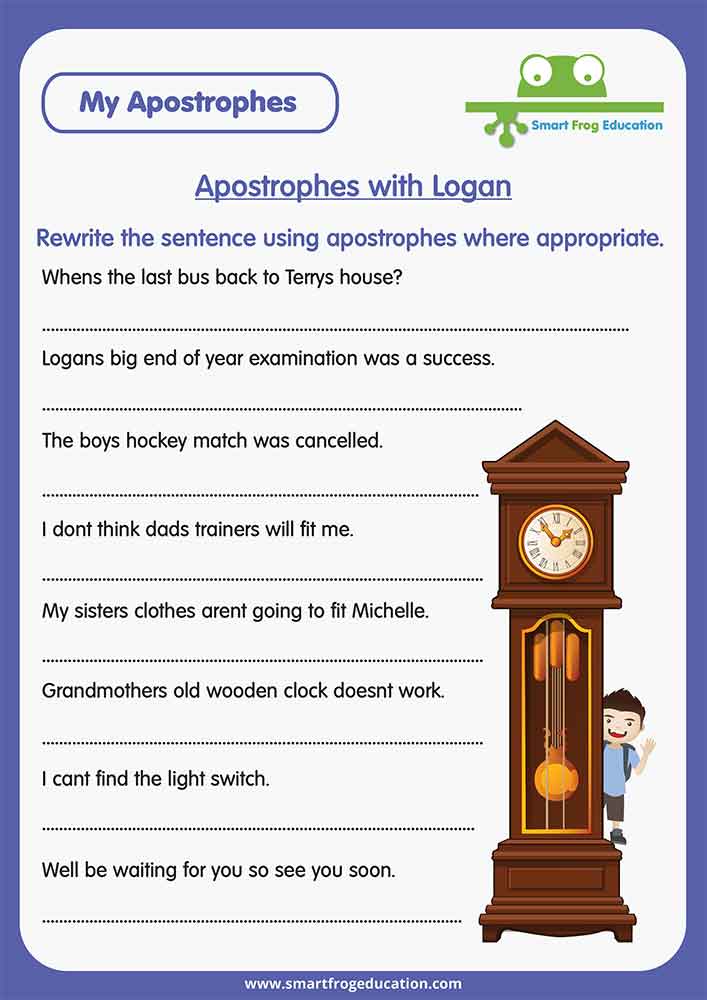 Apostrophes with Logan