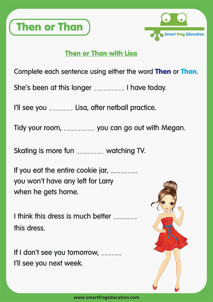 Then or Than with Lisa